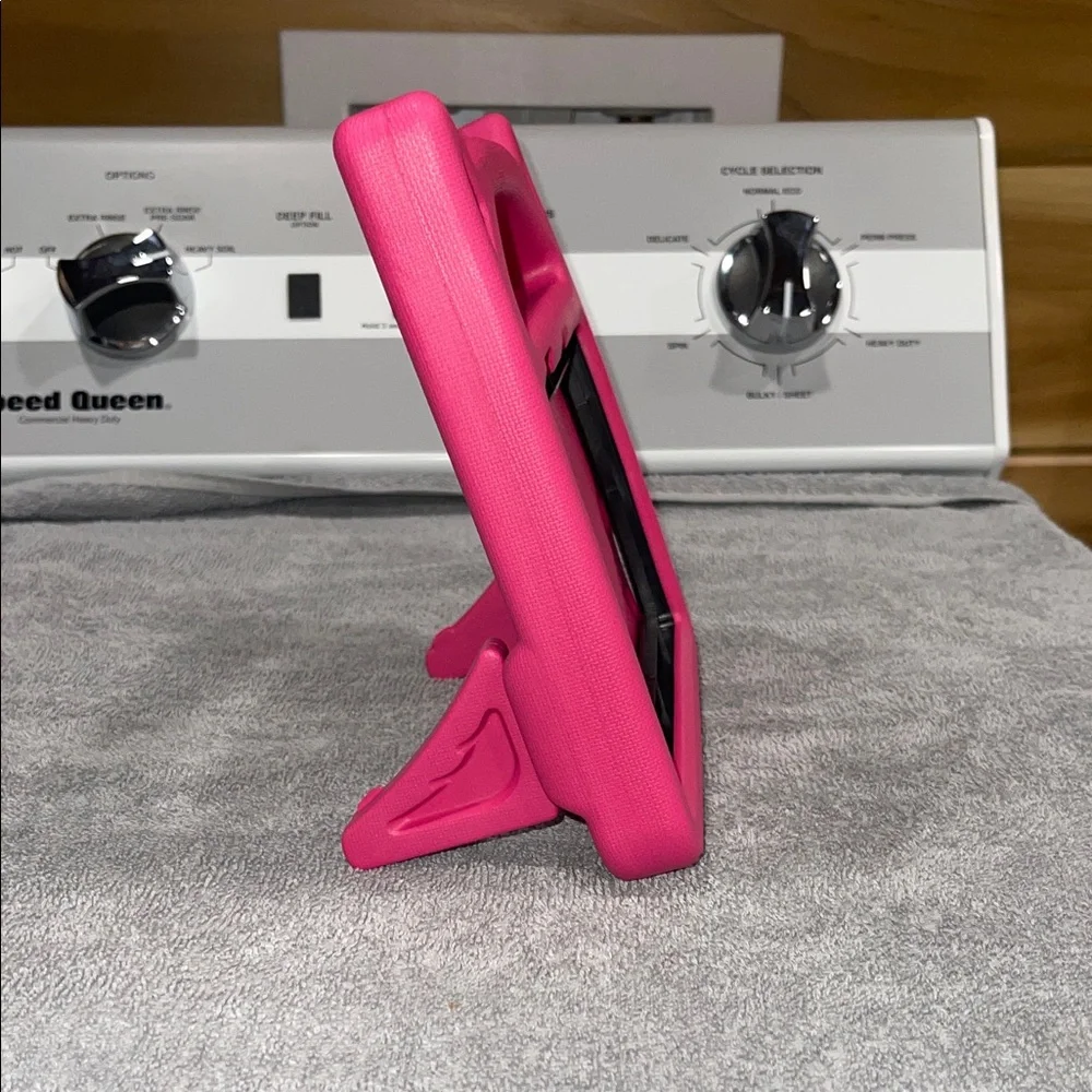 Durable Pink Tablet Case with Handle